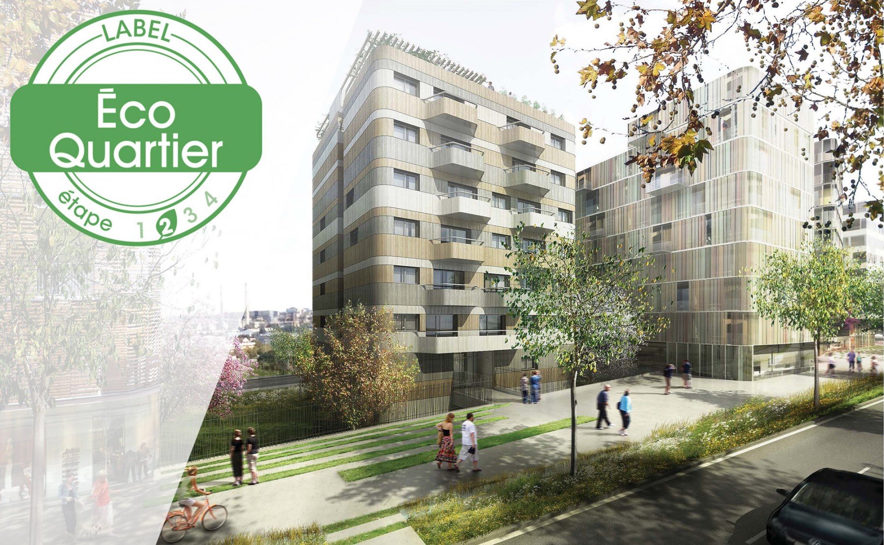 ZAC Rouget de Lisle – labellisé EcoQuartier