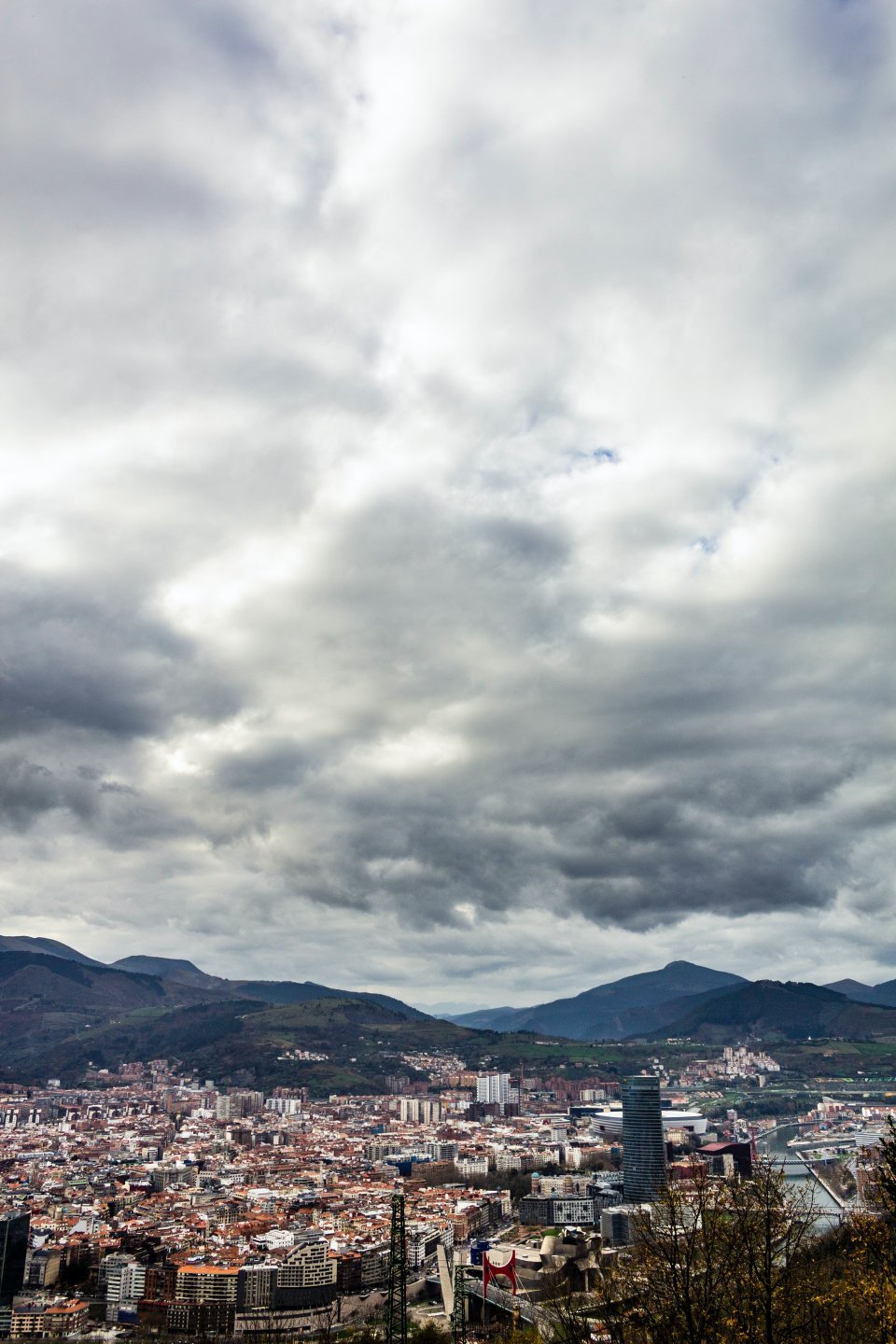 View over Bilbao
