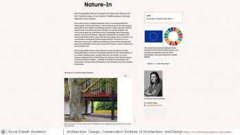 Website Nature-In Research Project